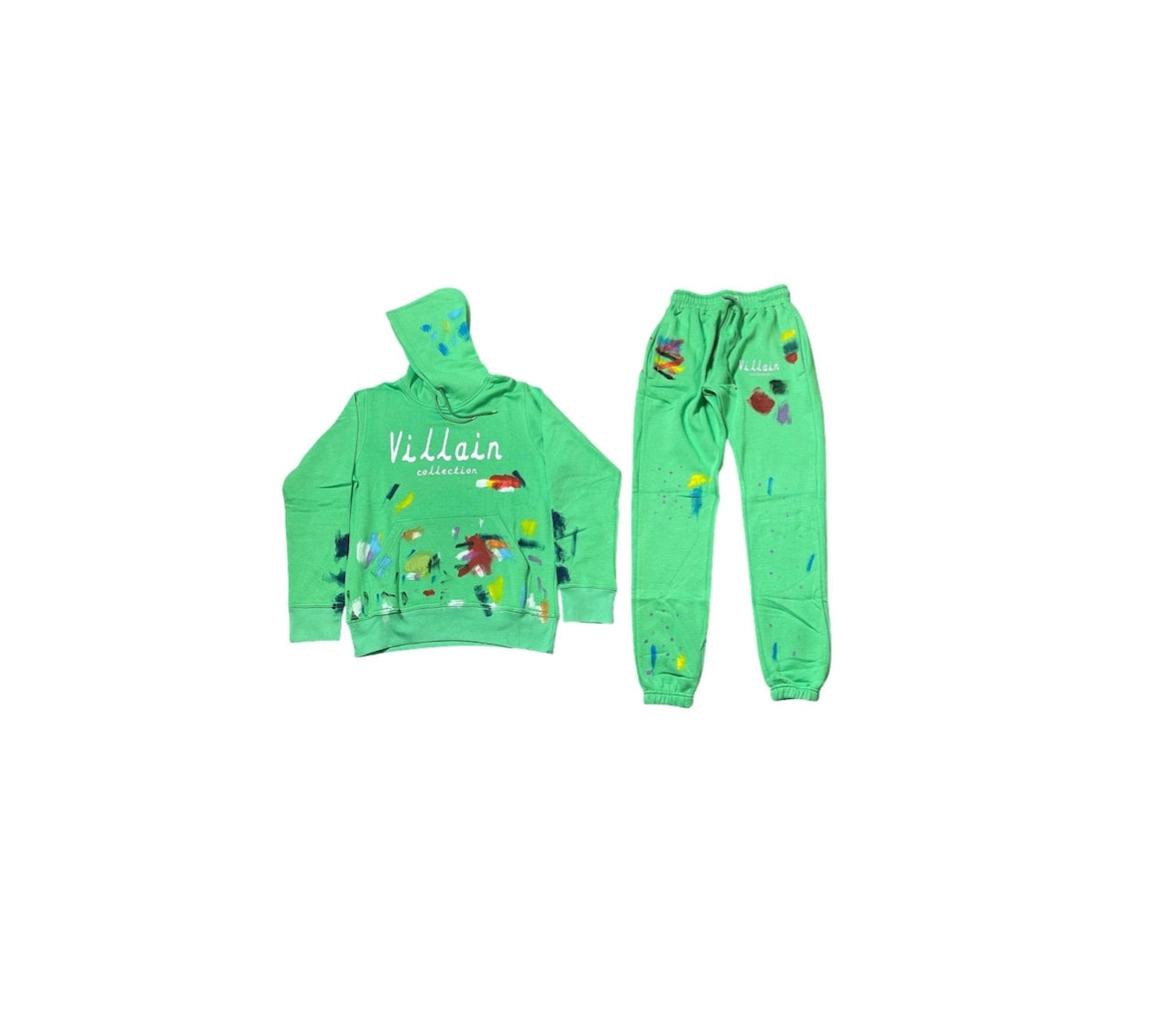 Green “Painter” sweatsuit